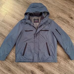 Paul & Shark Yachting Navy Hooded Jacket